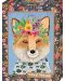 Παζλ Heye 1000 κομμάτια  - Φιλική αλεπού με λουλούδια - 1t