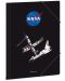 Φάκελο με λάστιχο Ars Una NASA - μαύρο ,Α4 - 1t