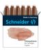 Κασέτες πένας Schneider - Κονιάκ, 6 τεμάχια - 1t