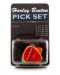 Πένες κιθάρας Harley Benton - Pick Set Mixed, πολύχρωμες - 2t