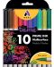 Μόνιμοι μαρκαδόροι Adel Prime Ink - 10 χρώματα - 2t