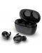 Ασύρματα ακουστικά Philips - Upbeat, Bluetooth, μαύρα - 1t