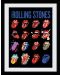 Αφίσα με κορνίζα  GB eye Music: The Rolling Stones - Tongues - 1t