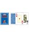Πλαστικές κάρτες πόκερ Texas Poker - μπλε πλάτη - 2t
