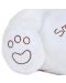 Λούτρινο αρκουδάκι Tea Toys - Smile on, 40 cm, λευκό - 3t
