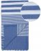Πετσέτα θαλάσσης σε κουτί Hello Towels - Malibu, 100 х 180 cm,100% βαμβάκι, μπλε - 2t