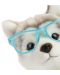 Λούτρινο παιχνίδι Studio Pets - Σκύλος χάσκι με γυαλιά, Wolfie, 23 cm - 2t