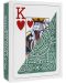 Πλαστικές κάρτες πόκερ Texas Poker - σκούρο πράσινη πλάτη - 2t