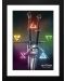 Αφίσα με κορνίζα ABYstyle Games: The Witcher - Signs & Swords - 1t