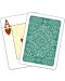 Πλαστικές κάρτες πόκερ Texas Poker - σκούρο πράσινη πλάτη - 3t
