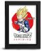 Αφίσα με κορνίζα The Good Gift Animation: Dragon Ball Z - Super Saiyan Vegeta - 1t