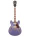 Ημιακουστική κιθάρα Ibanez - AS73G, Metallic Purple Flat - 2t