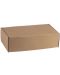Κουτί δώρου  Giftpack - 34.2 x 25 x 11.5 cm,κραφτ και γκρι - 1t