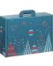 Κουτί δώρου Giftpack Bonnes Fêtes - Μπλε, 34.2 cm - 1t