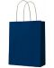 S. Cool τσάντα δώρου - kraft, μπλε, L - 1t