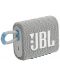 Φορητό ηχείο JBL - Go 3 Eco, λευκό/γκρι - 2t