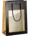 Τσάντα δώρου  Giftpack - 20 x 10 x 29 cm,μαύρο και χάλκινο - 1t