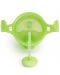 Μεταβατικό κύπελλο με λαβές Munchkin - Click Lock Weighted Straw, πράσινο - 4t