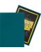 Προστατευτικά καρτών Dragon Shield Sleeves - Matte Petrol (100 τεμ.) - 3t