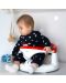 Αντιολισθητικό κάθισμα για μπάνιο και φαγητό BabyJem - Κόκκινο - 10t