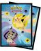 Προστατευτικά καρτών Ultra Pro - Pikachu & Mimikyu (65 τμχ) - 1t