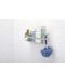 Ράφι μπάνιου με εξάρτημα υποπίεσης  Umbra - Flex Gel-Lock,γκρι - 5t