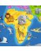 Παζλ Ravensburger 30 κομμάτια - Χάρτης με τα ζώα στον κόσμο   - 3t
