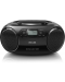 Ραδιοκασετόφωνο Philips - AZB500, μαύρο - 1t