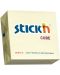 Αυτοκόλλητα Stick'n - 76 x 76 mm, παστέλ κίτρινο, 400 φύλλα - 1t
