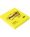 Αυτοκόλλητες σημειώσεις Post-it 654-NY - Κίτρινο, 7.6 х 7.6 cm, 100 τεμάχια - 1t