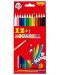 Χρωματιστά μολύβια με πινέλο Sense - Ακουαρέλα, 12 τεμάχια - 1t