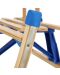 Πτυσσόμενο ξύλινο έλκηθρο με πλάτη  - Zizito Olwen, μπλε - 7t