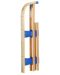 Πτυσσόμενο ξύλινο έλκηθρο με πλάτη  - Zizito Olwen, μπλε - 8t