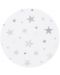 Πτυσσόμενο στρώμα Chipolino, 60 x 120 x 6 cm, λευκό με γκρι αστέρια - 4t