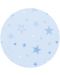 Πτυσσόμενο στρώμα Chipolino, 60 x 120 x 6 cm, Atlantic με μπλε αστέρια - 4t