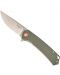 Πτυσσόμενο μαχαίρι Dulotec - K211, Πράσινο - 3t