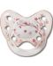 Πιπίλα σιλικόνης με δαχτυλίδι Baby-Nova - Dentistar Art , μέγεθος 3, ροζ - 1t