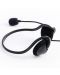 Ακουστικά με μικρόφωνο Hama - NHS-P100, μαύρα - 2t