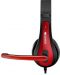 Ακουστικά με μικρόφωνο Canyon - HSC-1, κόκκινα - 4t