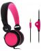 Ακουστικά με μικρόφωνο TNB - Be color, On-ear, ροζ - 1t