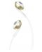 Ακουστικά με μικρόφωνο JBL - Tune 205, άσπρα/χρυσαφί - 3t