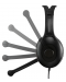 Ακουστικά με μικρόφωνο Edifier - K800 USB, μαύρα - 3t