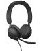 Ακουστικά με μικρόφωνο Jabra - Evolve2 40 SE UC, μαύρο - 1t