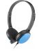 Ακουστικά με μικρόφωνο uGo - USL-1221, μαύρο/μπλε - 1t