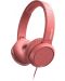 Ακουστικά με μικρόφωνο Philips - TAH4105RD, κόκκινα - 1t