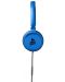 Ακουστικά με μικρόφωνο Cellularline - Music Sound 8864, μπλε - 2t