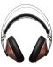 Ακουστικά με μικρόφωνο Meze Audio - 99 CLASSICS, Walnut Silver - 2t