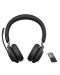 Ακουστικά Jabra Evolve2 65 - MS Stereo + Link380, μαύρα - 2t