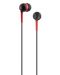 Ακουστικά με μικρόφωνο TNB - Music Trend Rock, μαύρα/κόκκινα - 1t