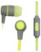 Ακουστικά με μικρόφωνο  Vakoss - SK-214G, πράσινα - 1t